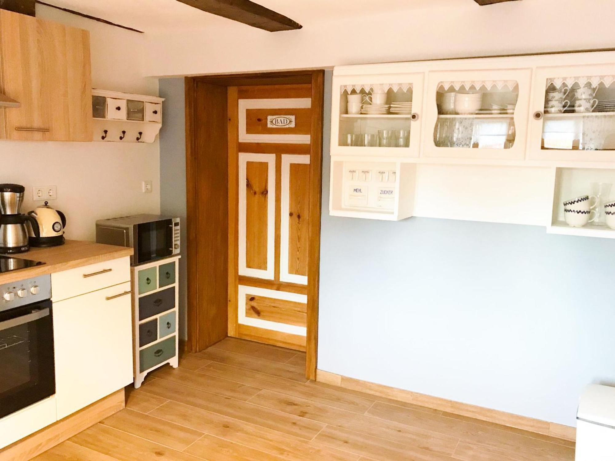 Fachwerktraum Im Hof Apartment Alheim Ngoại thất bức ảnh