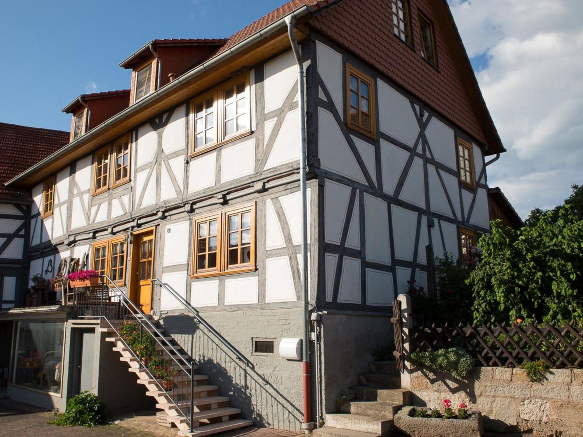 Fachwerktraum Im Hof Apartment Alheim Ngoại thất bức ảnh