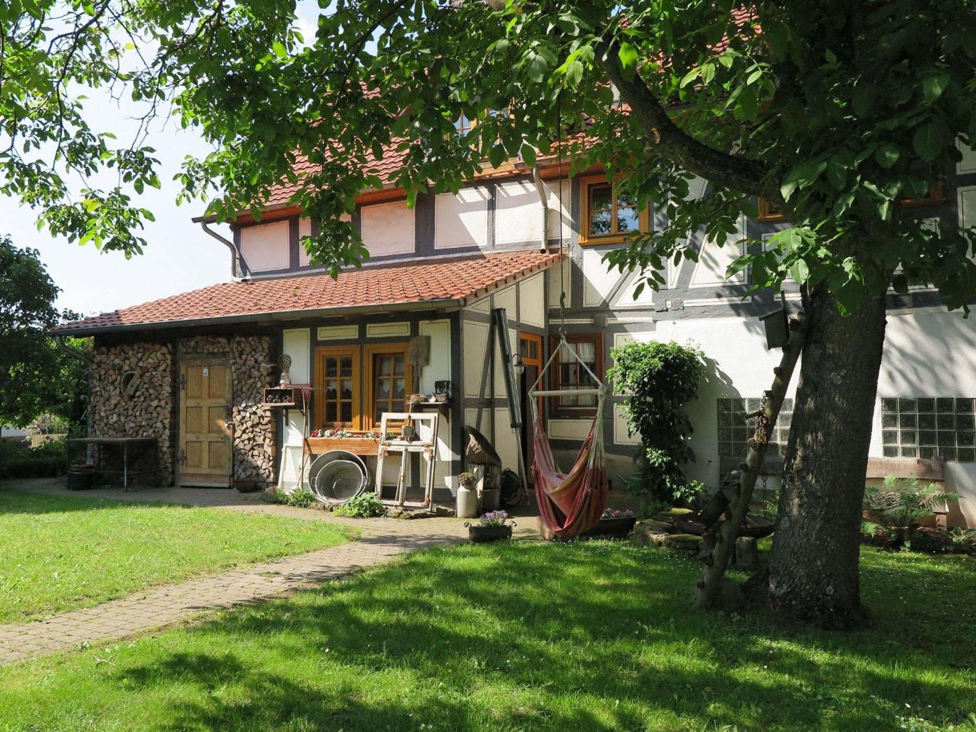 Fachwerktraum Im Hof Apartment Alheim Ngoại thất bức ảnh